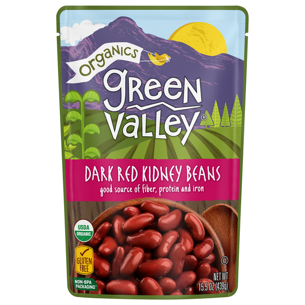 Green Valley Organics Dark Red Kidney Beans