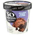 So Delicious Dairy Free Chocolate Cookies/Creme Cashewmilk Frozen Dessert