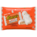 Reese's White Ghosts Peanut Butter Halloween Candy Cups Snack Size