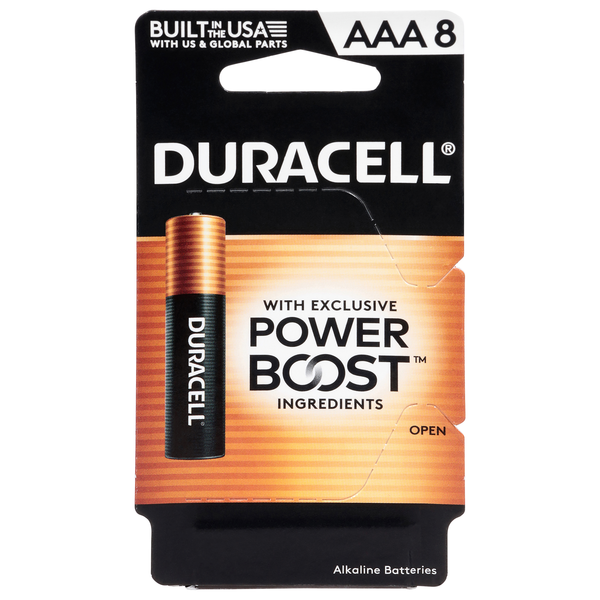 Duracell Power Boost AAA Alkaline Batteries