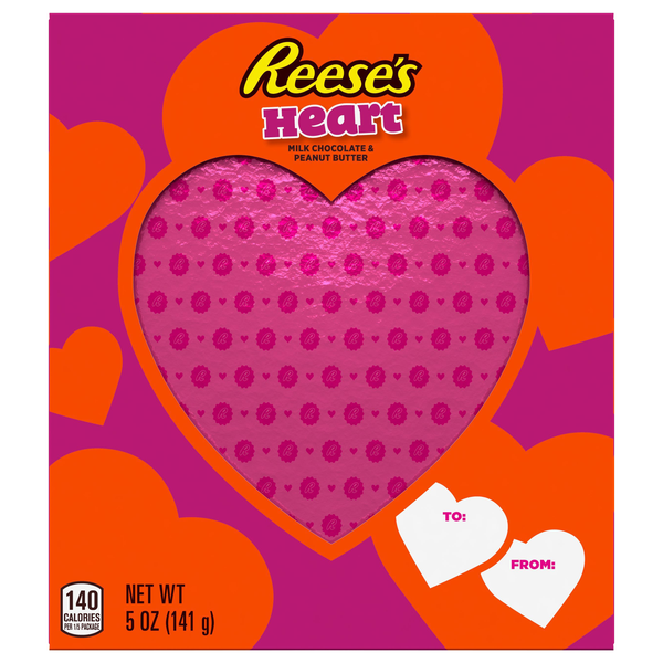 Save on Reese's Milk Chocolate & Peanut Butter Cup Heart Valentine's ...