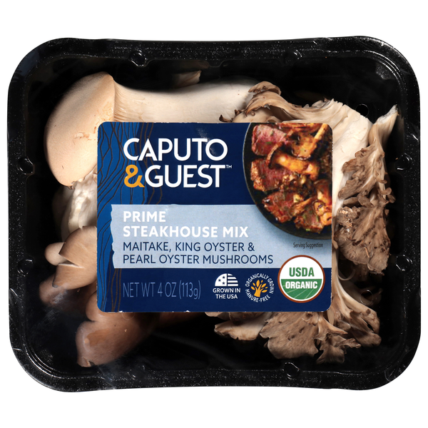 Caputo & Guest Organic Prime Steakhouse Mix Mushrooms