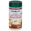 Food Lion Grated Parmesan & Romano Cheese