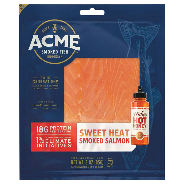 Acme Mike's Hot Honey Sweet Heat Smoked Salmon