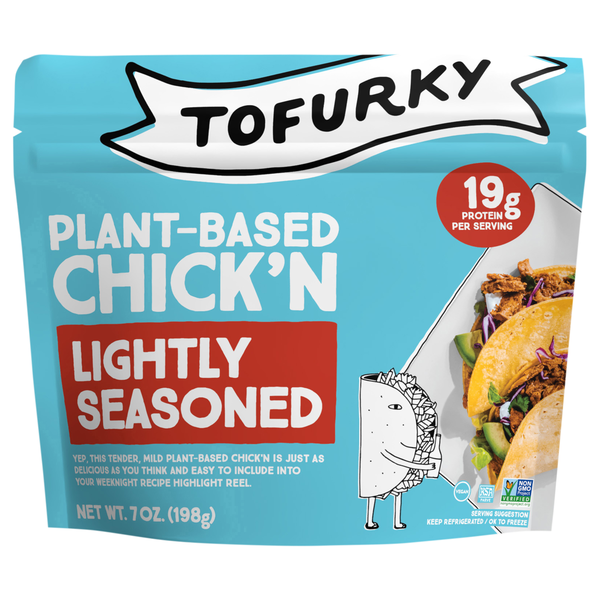 Tofurky Plant-Based Lightly Seasoned Chick'n