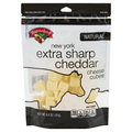 Hannaford New York Extra Sharp White Cheddar Cheese Cubes