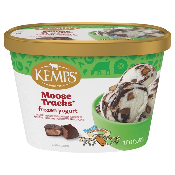 Kemps Moose Tracks Frozen Yogurt