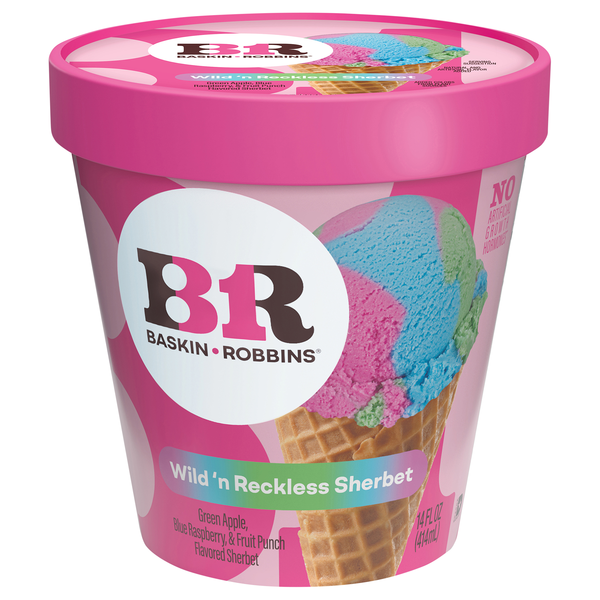 Baskin Robbins Wild 'N Reckless Sherbet