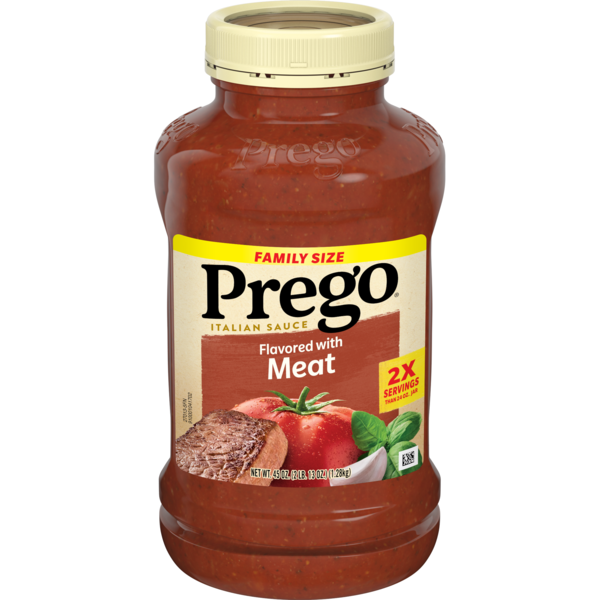 Prego Flavored with Meat Italian Pasta Sauce