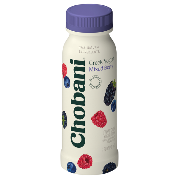 Chobani Low Fat Mixed Berry Greek Yogurt Drink
