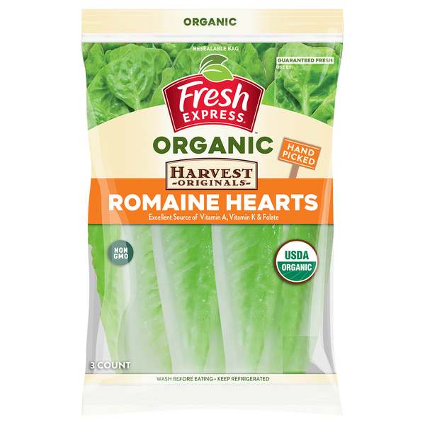 Fresh Express Organic Romaine Hearts