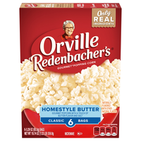 Orville Redenbacher's Homestyle Butter Microwave Popcorn - 6 c