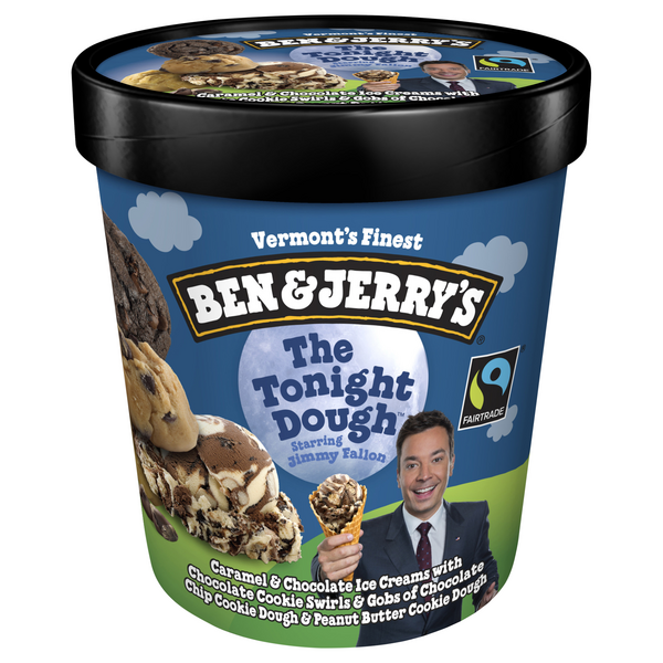 Ben & Jerry's The Tonight Dough Starring Jimmy Fallon Ice Cream
