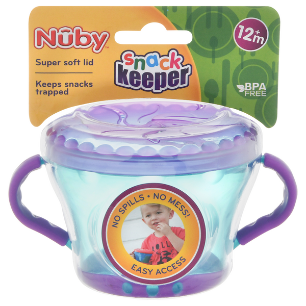 Nuby Snack Keeper Purple