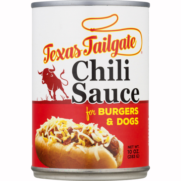 Texas Tailgate Chili Sauce for Burgers & Hot Dogs