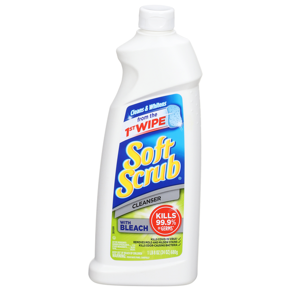 Soft Scrub Cleanser with Bleach Squeeze