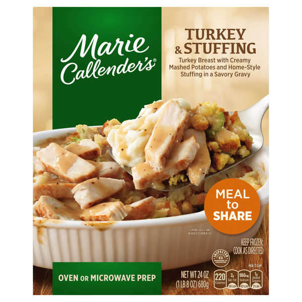 Marie Callender's Turkey & Stuffing Frozen Meal To Share