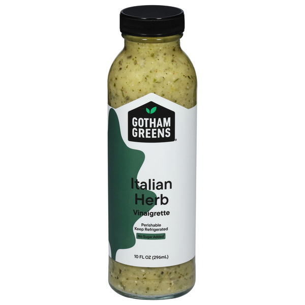 Gotham Greens Italian Herb Vinaigrette Refrigerated