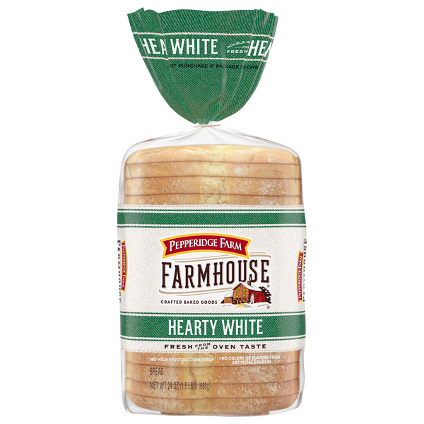 Pepperidge Farm Farmhouse Hearty White Sliced Bread