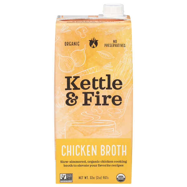 Kettle & Fire Organic Gluten Free Chicken Broth