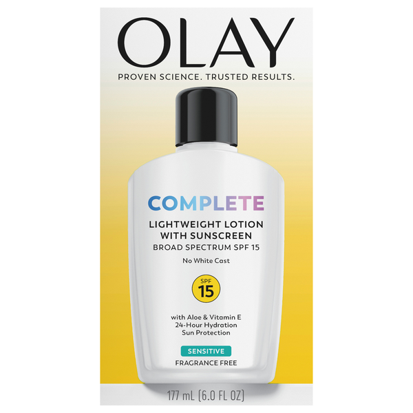 Olay Complete Daily Moisturizer SPF 15 Sensitive