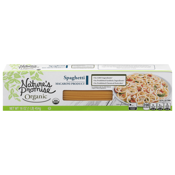 Nature's Promise Organic Spaghetti Pasta
