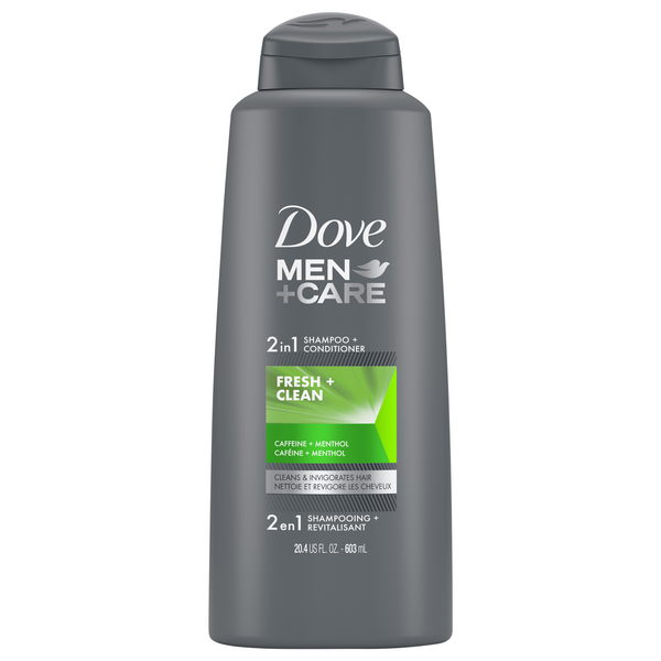 Dove Men+Care Fresh & Clean 2-in-1 Shampoo & Conditioner