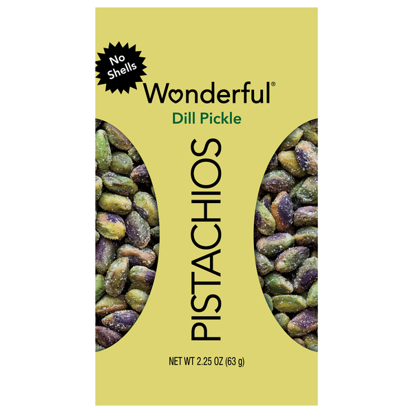 Wonderful No Shell Dill Pickle Pistachios