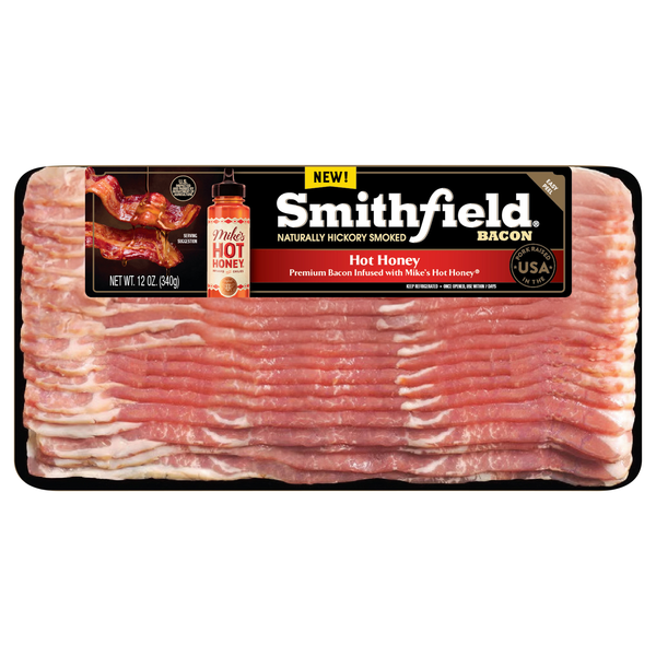 Smithfield Mike's Hot Honey Bacon Sliced