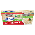 Minute 60 Second Microwave Organic White Rice Cups - 2 ct