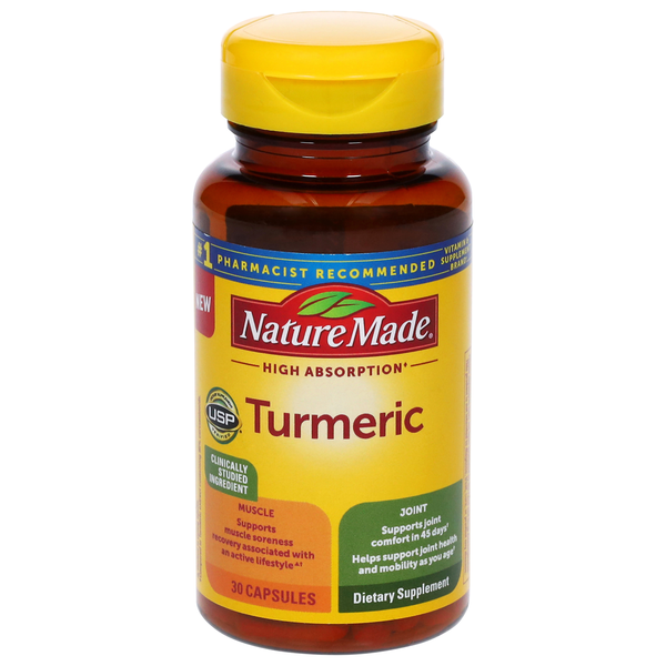 Nature Made High Absorption Turmeric Capsules