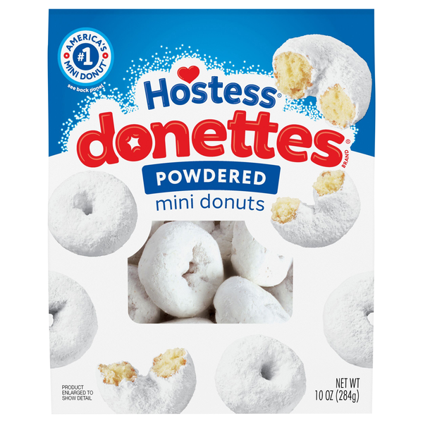 Hostess Donettes Mini Powdered Donuts