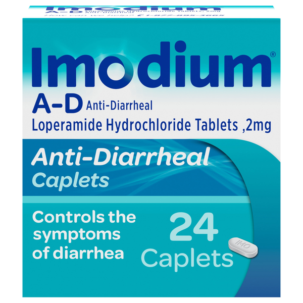 Imodium Anti-Diarrrheal Caplets