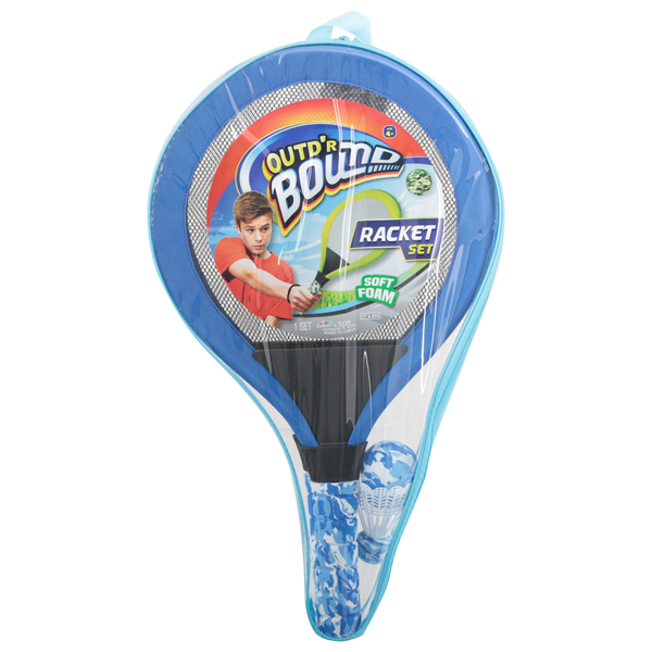 Ja-Ru Outd'r Bound Soft Foam Racket Set Age 4+