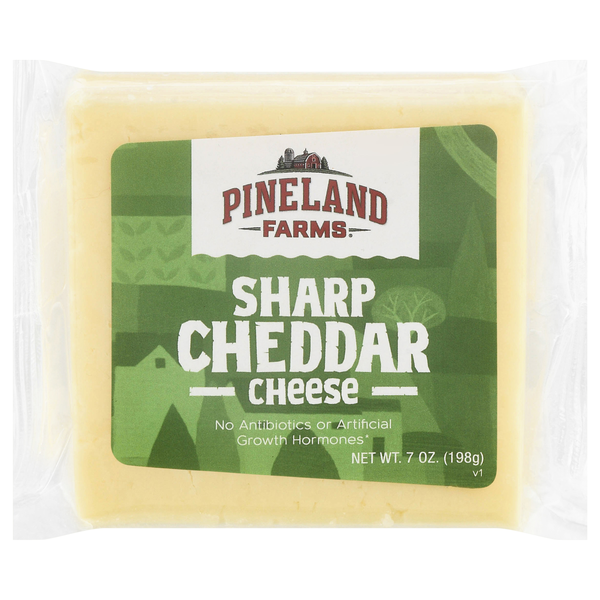 Pineland Farms Sharp Cheddar Cheese Block
