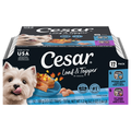 CESAR Loaf & Topper in Sauce Variety Pack Adult Wet Dog Food - 12 ct