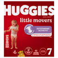 Huggies Little Movers Size 7 Baby Diapers 41+ lb