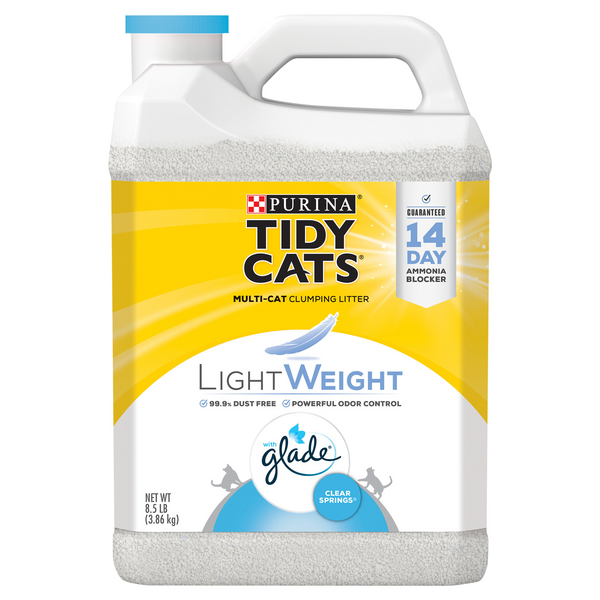 Save on Purina Tidy Cats Light Weight Clumping Litter Glade Clear