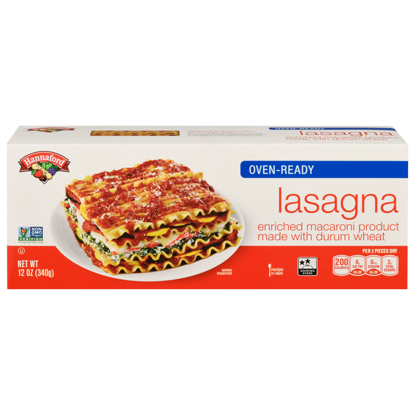 Hannaford Oven Ready Lasagna Pasta