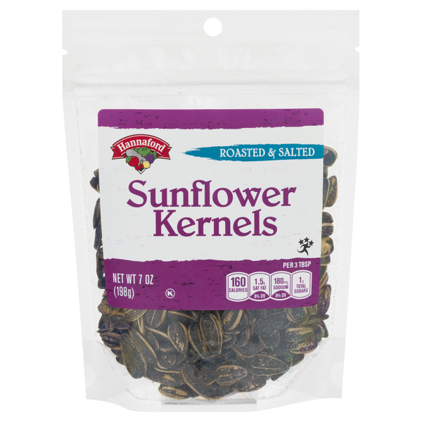 Hannaford Sunflower Kernels Roasted & Salted