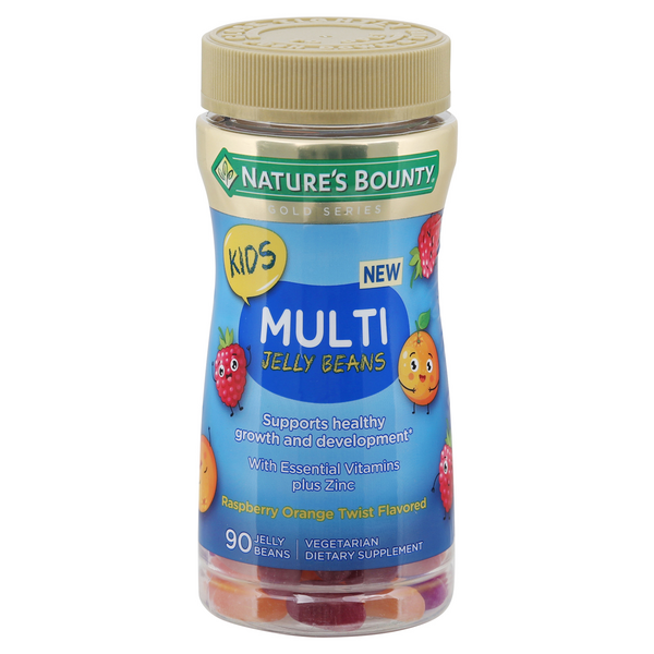 Save on Nature's Bounty Kids Multi Jelly Beans Raspberry Orange Twist