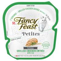 Fancy Feast Petites in Gravy Grilled Chicken Entree Wet Cat Food - 2 ct
