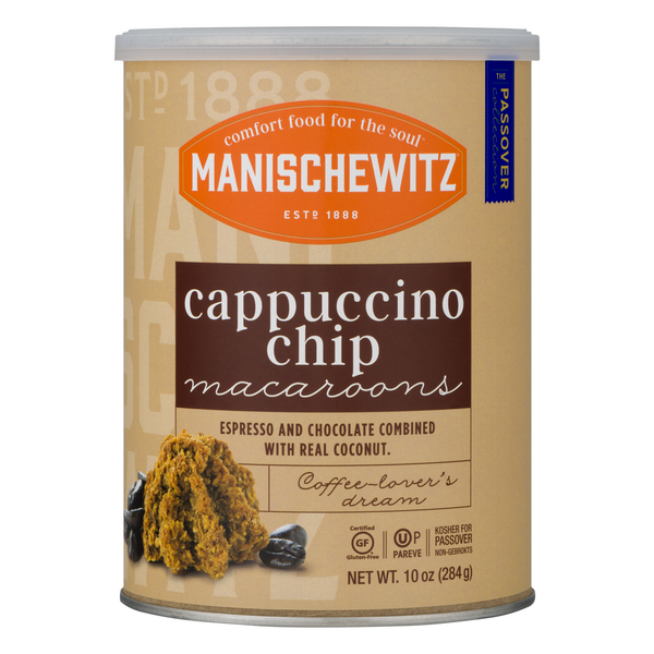 Manischewitz Macaroons Cappuccino Chip Gluten Free