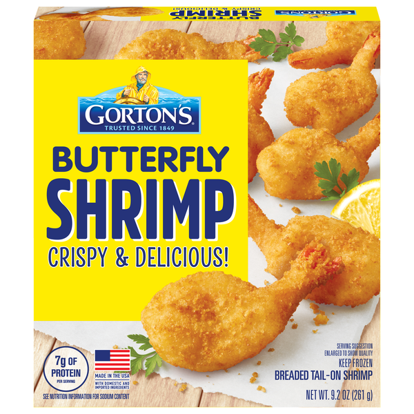 Gorton's Breaded Butterfly Shrimp Frozen