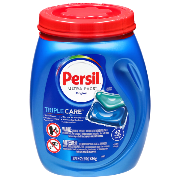 Persil Everyday Clean Original Detergent Ultra Pacs - 42 ct