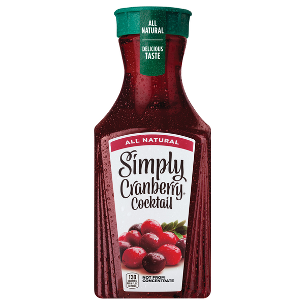Simply All Natural Cranberry Juice Cocktail