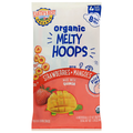 Earth's Best Organic Melty Hoops Strawberries & Mangoes Puffed Snack - 4ct