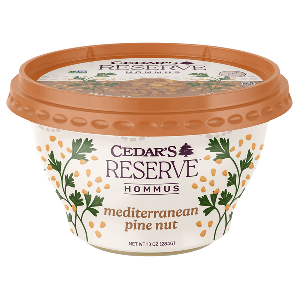 Cedar's Reserve Gluten Free Mediterranean Pine Nut Hommus
