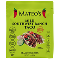 Mateo's Mild Southwest Ranch Taco Seasoning Packet