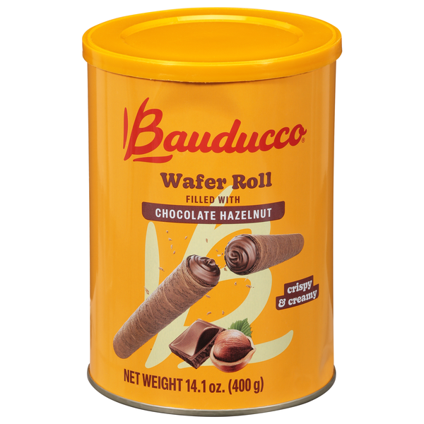 Bauducco Chocolate Hazelnut Wafer Roll